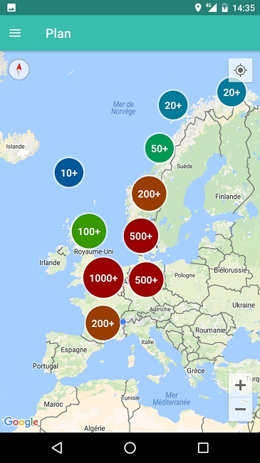 présence européenne de Too Good Too Go